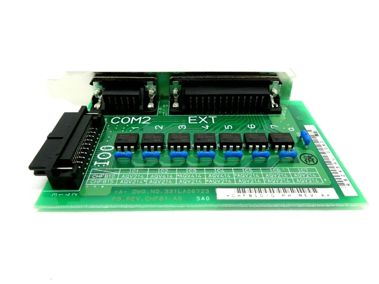 Meiden CHF810/0 Interface Connector Board PCB Card CHF81 Working Spare - Image 6