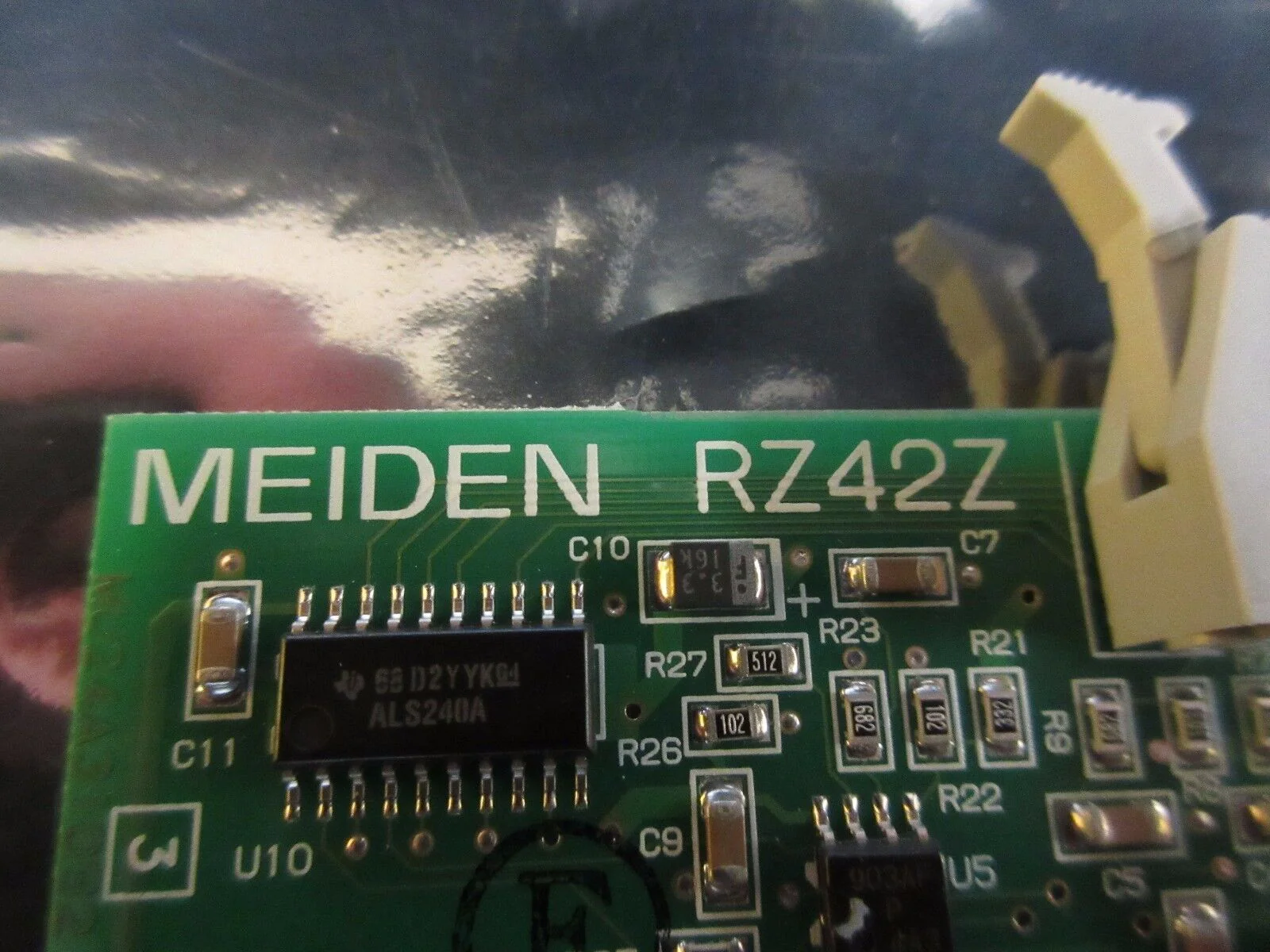 Meiden RZ42Z USB Digital I/O PCB Card MU24A31092 SU22A31819 Used Working - Image 2