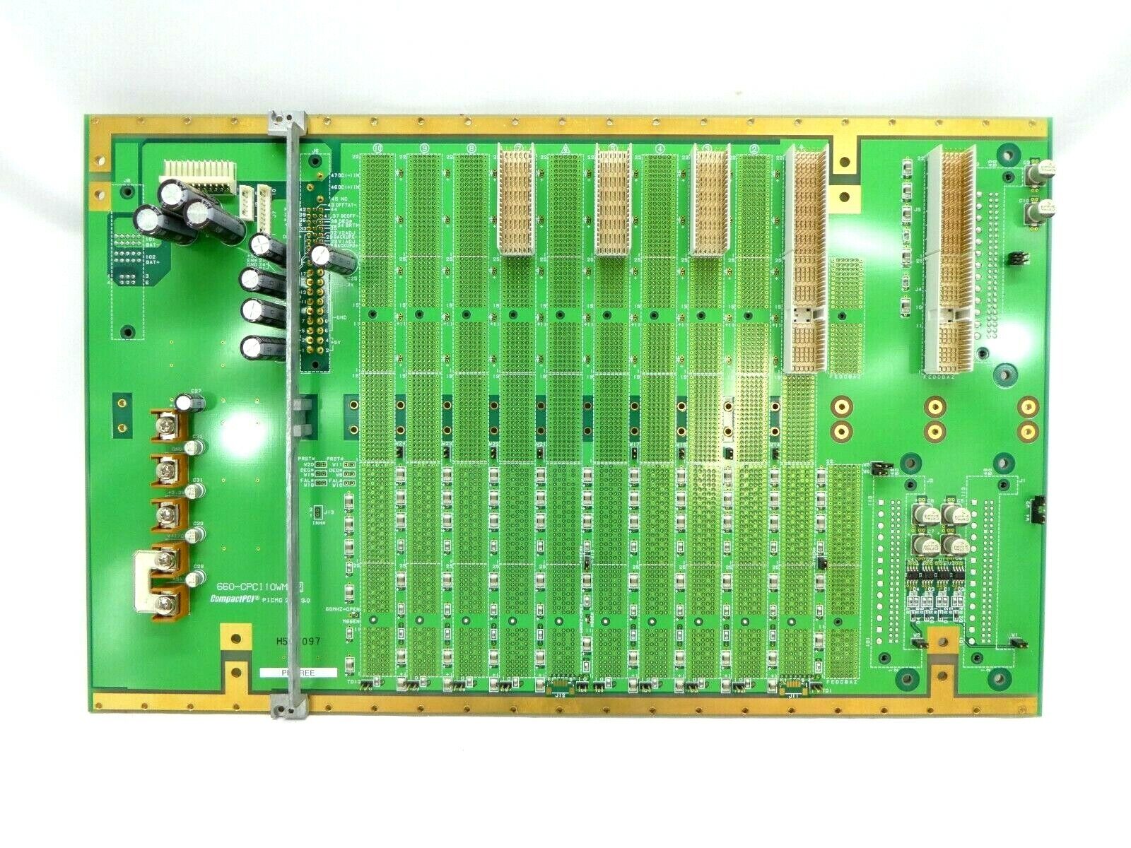 Meiden ZN70Z02 VME Backplane CompactPCI PCB 660-CPCI10WMD2 TEL Lithius Working - Image 3