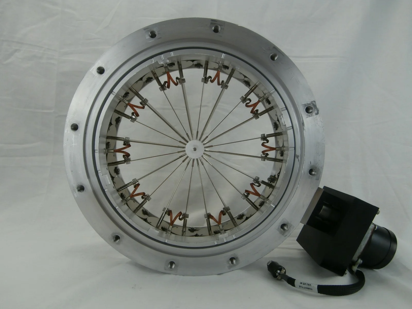MeiVac CVQ-250-ISO-U-SM Aluminium Radial Vane VARI-Q Throttle Valve Used Working - Image 2