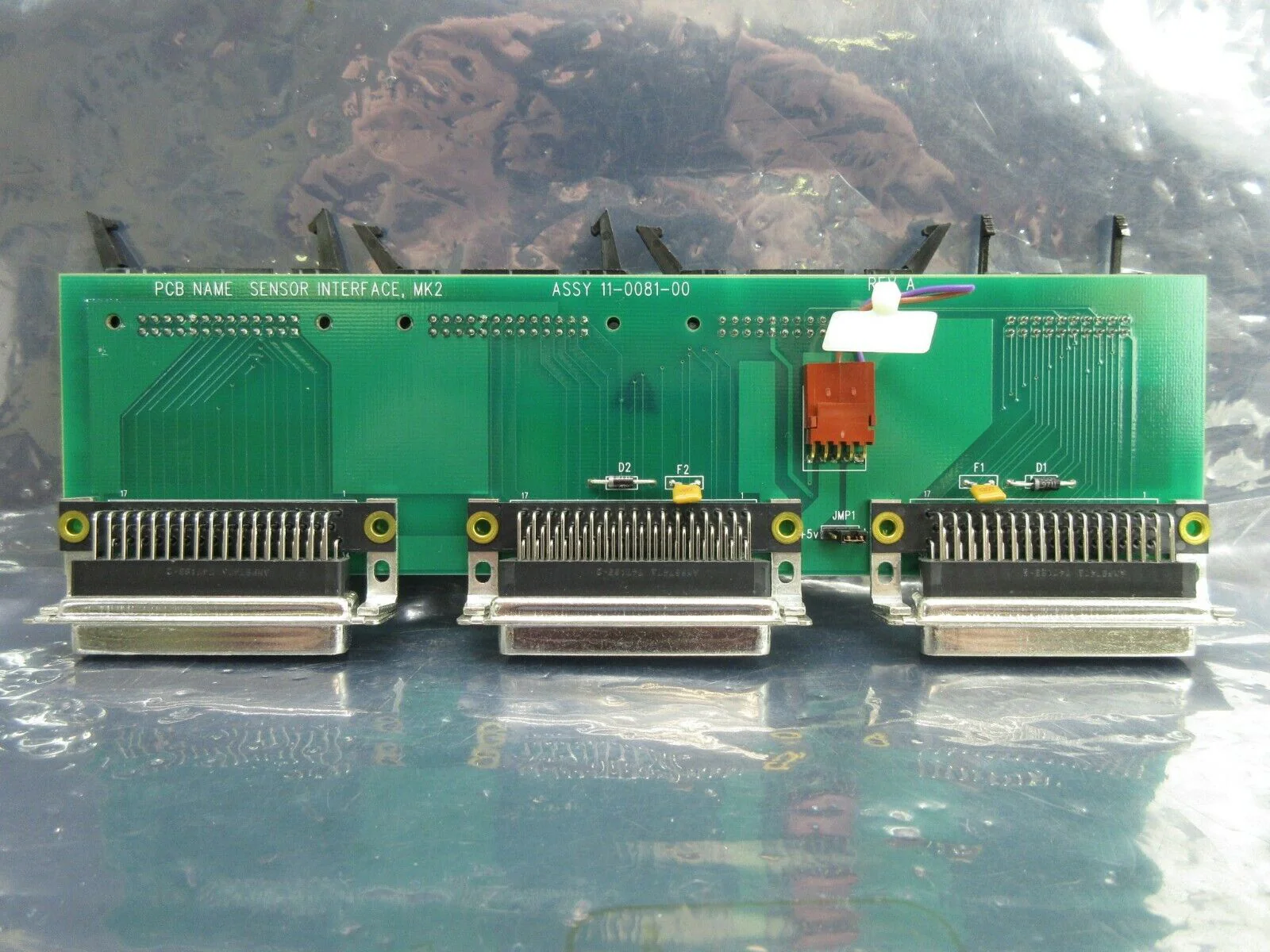 Microbar Systems 11-0081-00 Sensor Interface MK2 Board PCB Rev. A Used Working - Image 2