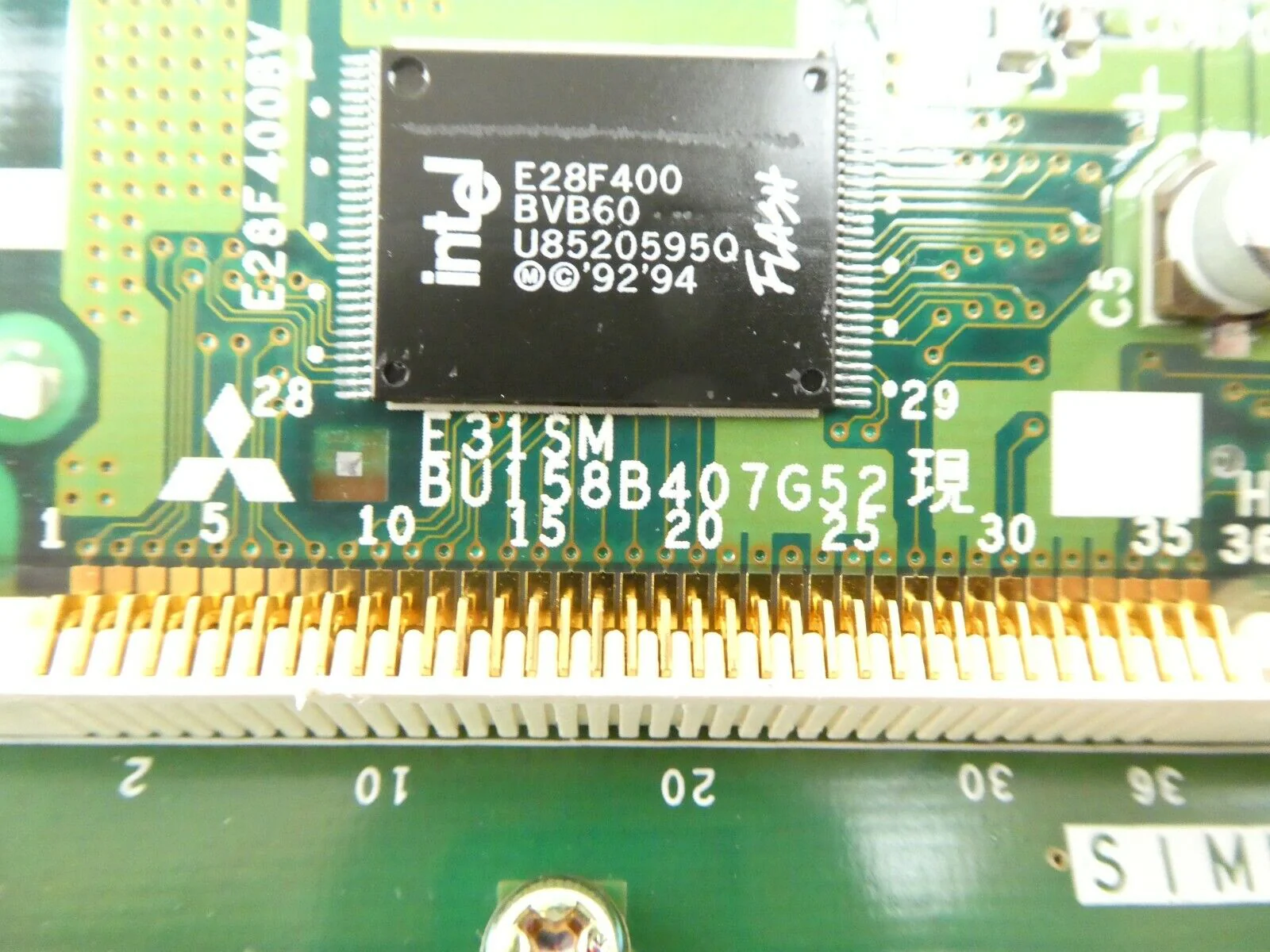Mitsubishi BU158A367G53 PCB Card E31SC BU158B407G52 E31SM CR-E356-S06 Working - Image 10