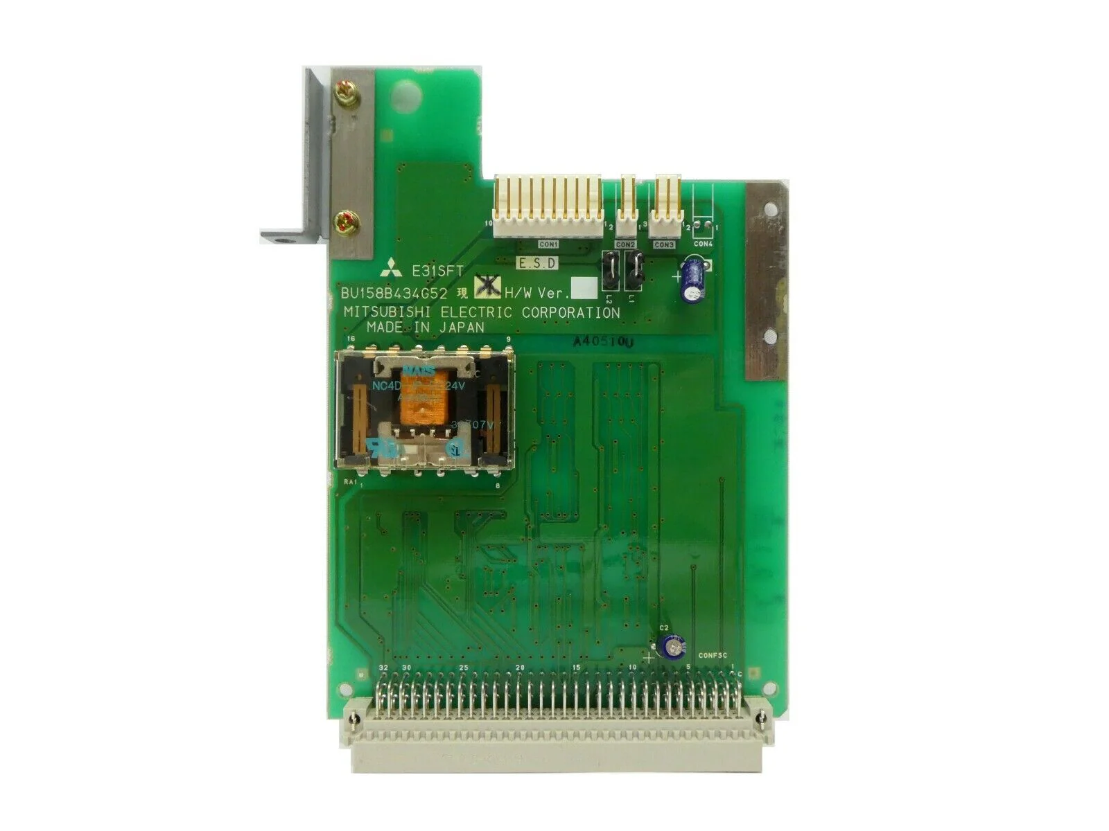 Mitsubishi BU158B434G52 PCB Card E31SFT Robot Controller CR-E356-S06 Working - Image 2