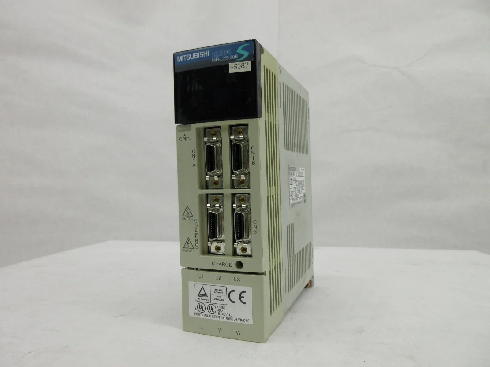 Mitsubishi Electric MR-J2S-20B-S087 AC Servo Driver MELSERVO Working Spare - Image 7