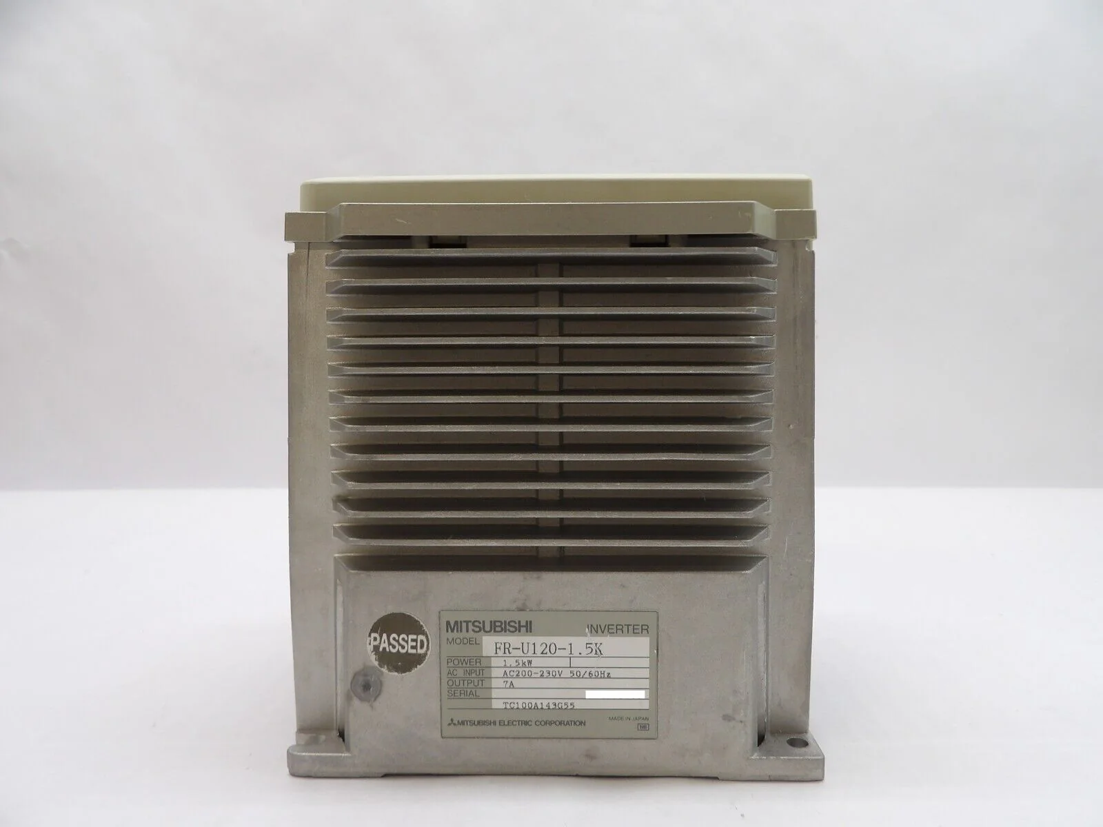 Mitsubishi FR-U120-1.5K Inverter Drive Freqrol-U100 Lot of 2 Working Spare - Image 5