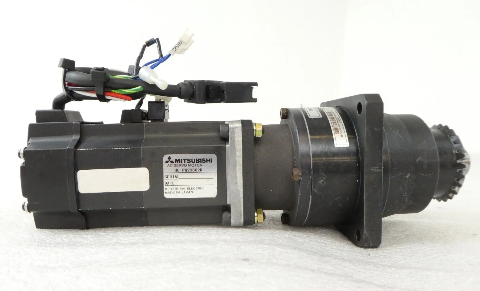 Mitsubishi HC-PQ23BG2K Drive Motor BK2-09B-02MEKAK1 Shinko VHT-CL1-E-1 Working - Image 5