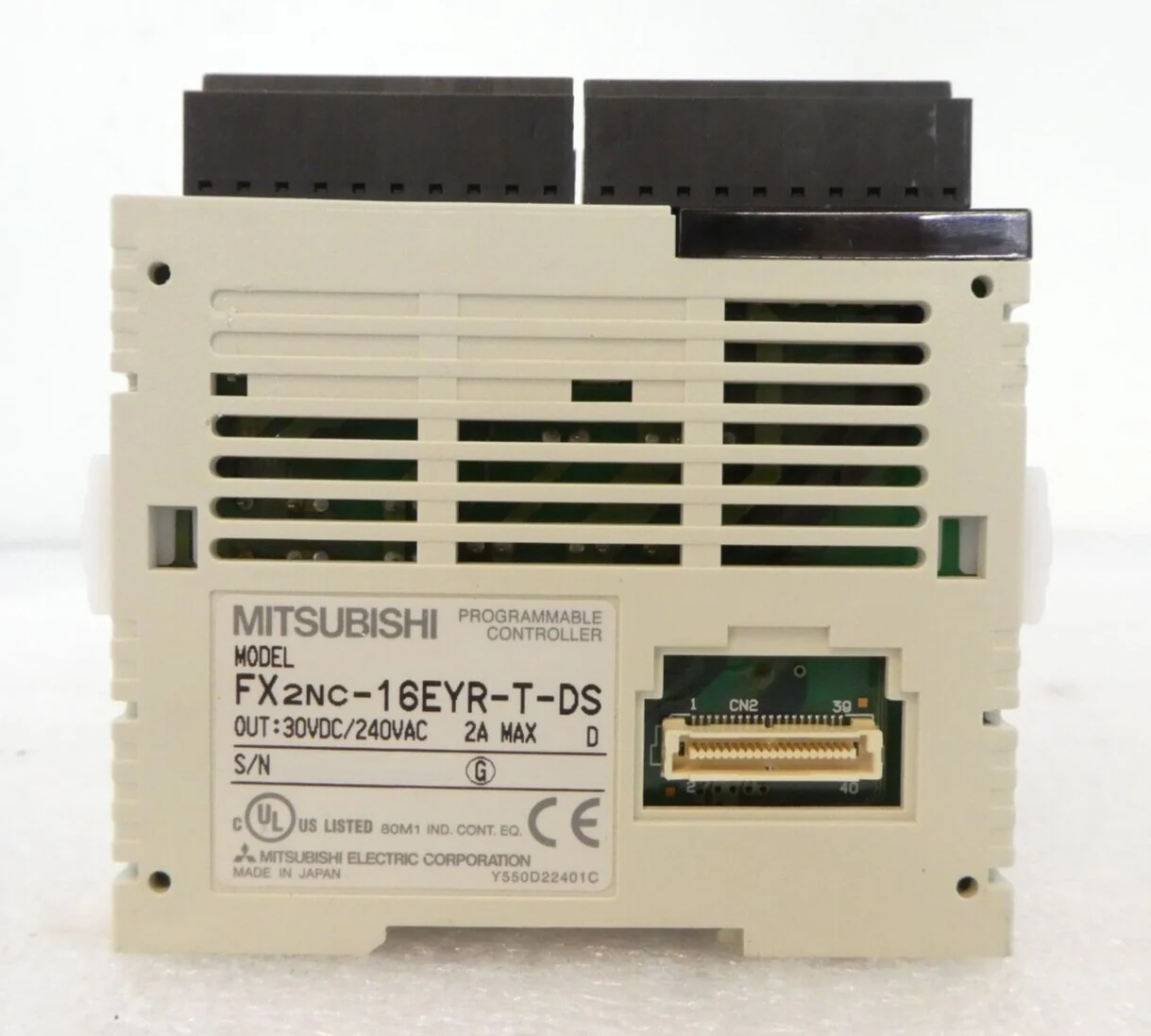 Mitsubishi MELSEC PLC Control Assembly FX3UC-32MT/D FX2NC-16EYR-T-DS FX3U Spare - Image 7