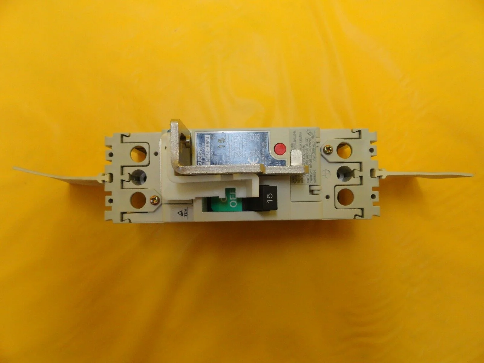 Mitsubishi NF50-SWU2 015 Circuit Breaker NF50-SWU Reseller Lot of 5 Used Working - Image 7