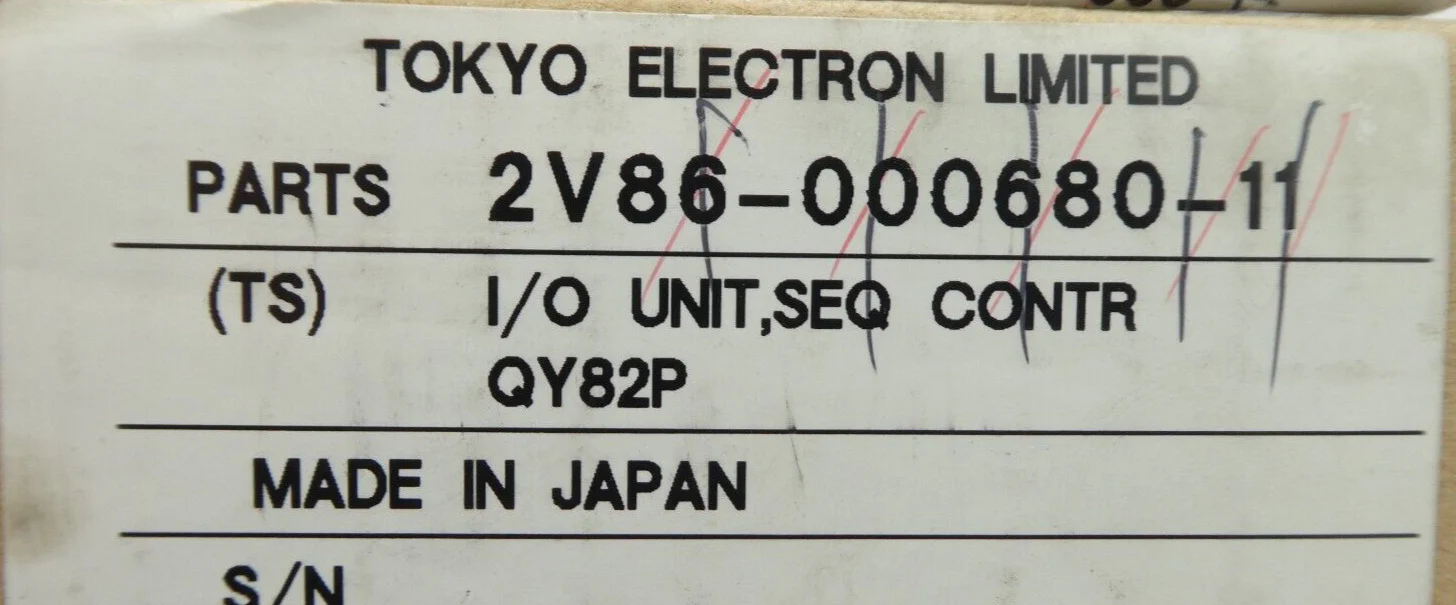 Mitsubishi QY18A QX42 QY82P QH42P PLC I/O Module Lot of 4 TEL Tokyo Electron New - Image 10