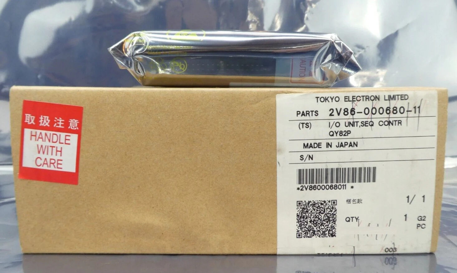 Mitsubishi QY18A QX42 QY82P QH42P PLC I/O Module Lot of 4 TEL Tokyo Electron New - Image 8