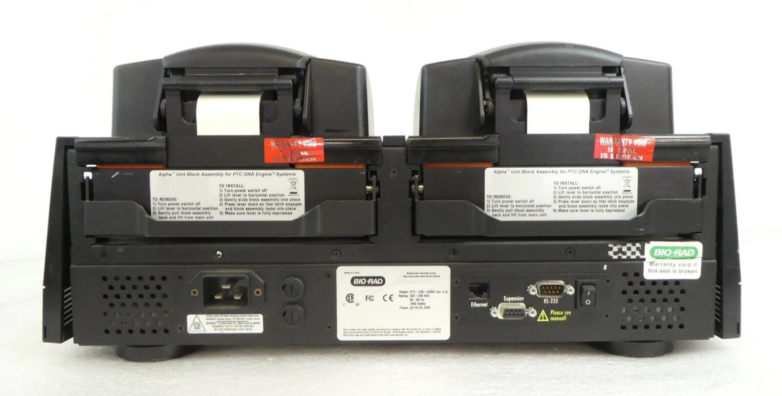 MJ Research 10177 Dyad & Tetrad 2 Peltier Thermal Cycler Bio-Rad PTC-220 Spare - Image 2