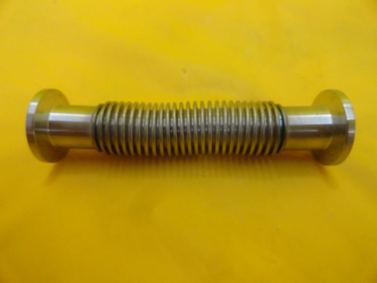 MKS 100314911 Flexible Bellows Vacuum Hose NW16 4" Stainless Lot of 4 Used - Image 5
