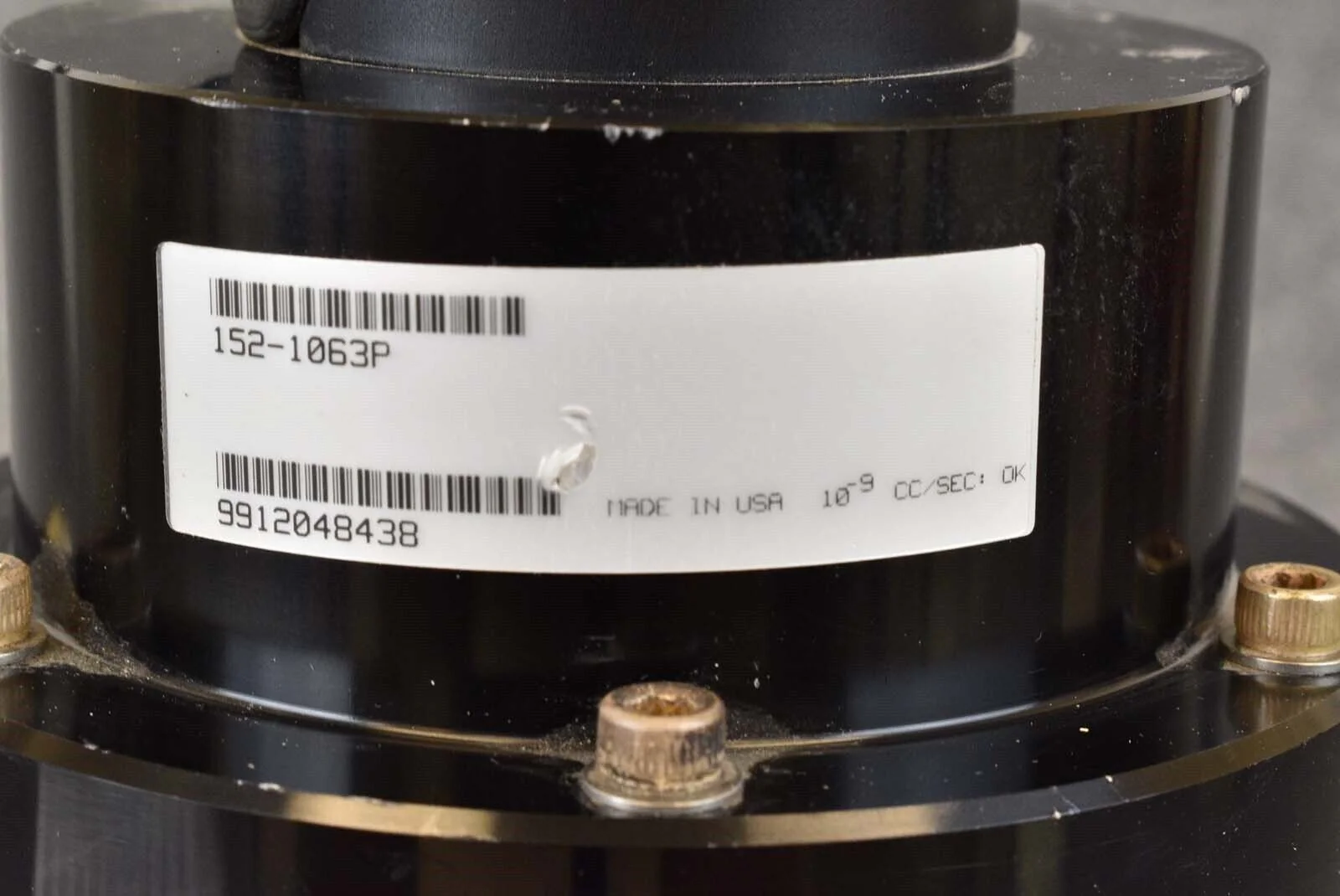 MKS 152-1063P Pneumatic Angle Valve - Image 3