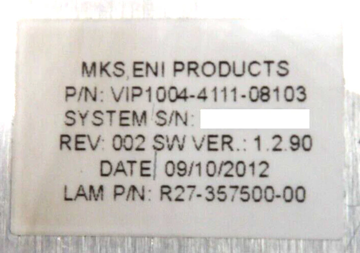 MKS ENI Products VIP1004-4111-08103 VI Probe Lam R27-357500-00 Untested Spare - Image 11
