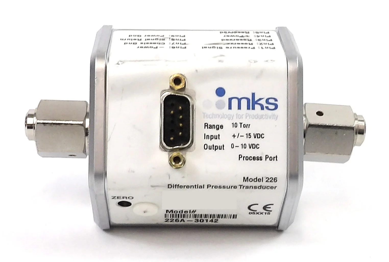 MKS Instrument 226A-30142 Differential Pressure Transducer Lot of 4 Working - Image 2