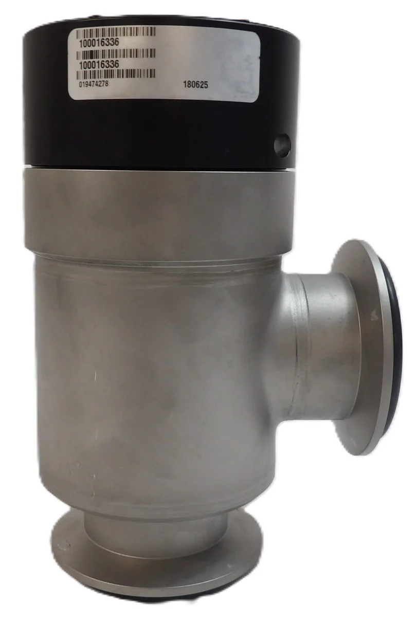 MKS Instruments 100016336 Pneumatic Right Angle Chamber Valve NW50 Working - Image 2