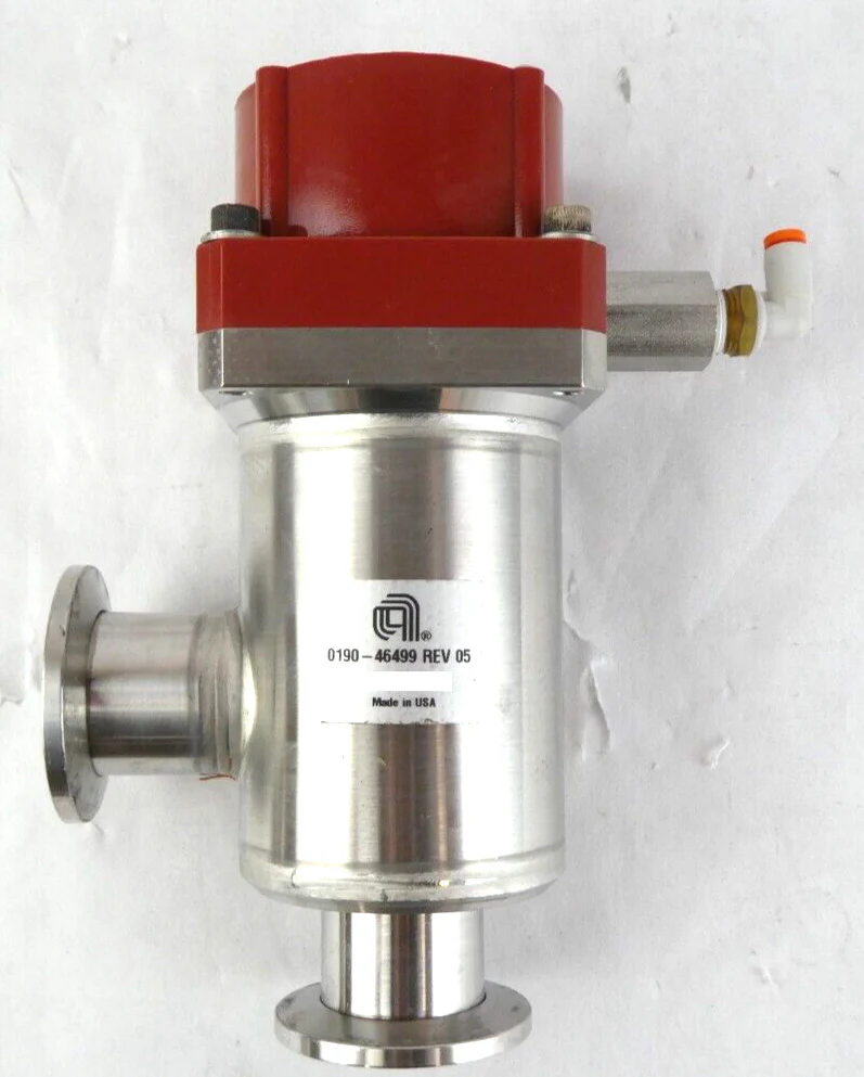 MKS Instruments 100019082 Isolation Angle Valve AMAT 0190-46499 Lot of 2 Working - Image 7
