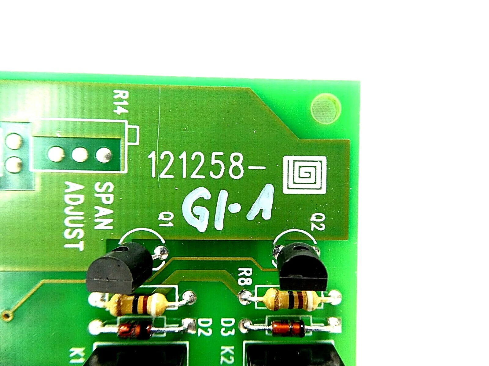 MKS Instruments 121258-G1-A  Pressure Controller I/O PCB Card 121257-A Working - Image 12