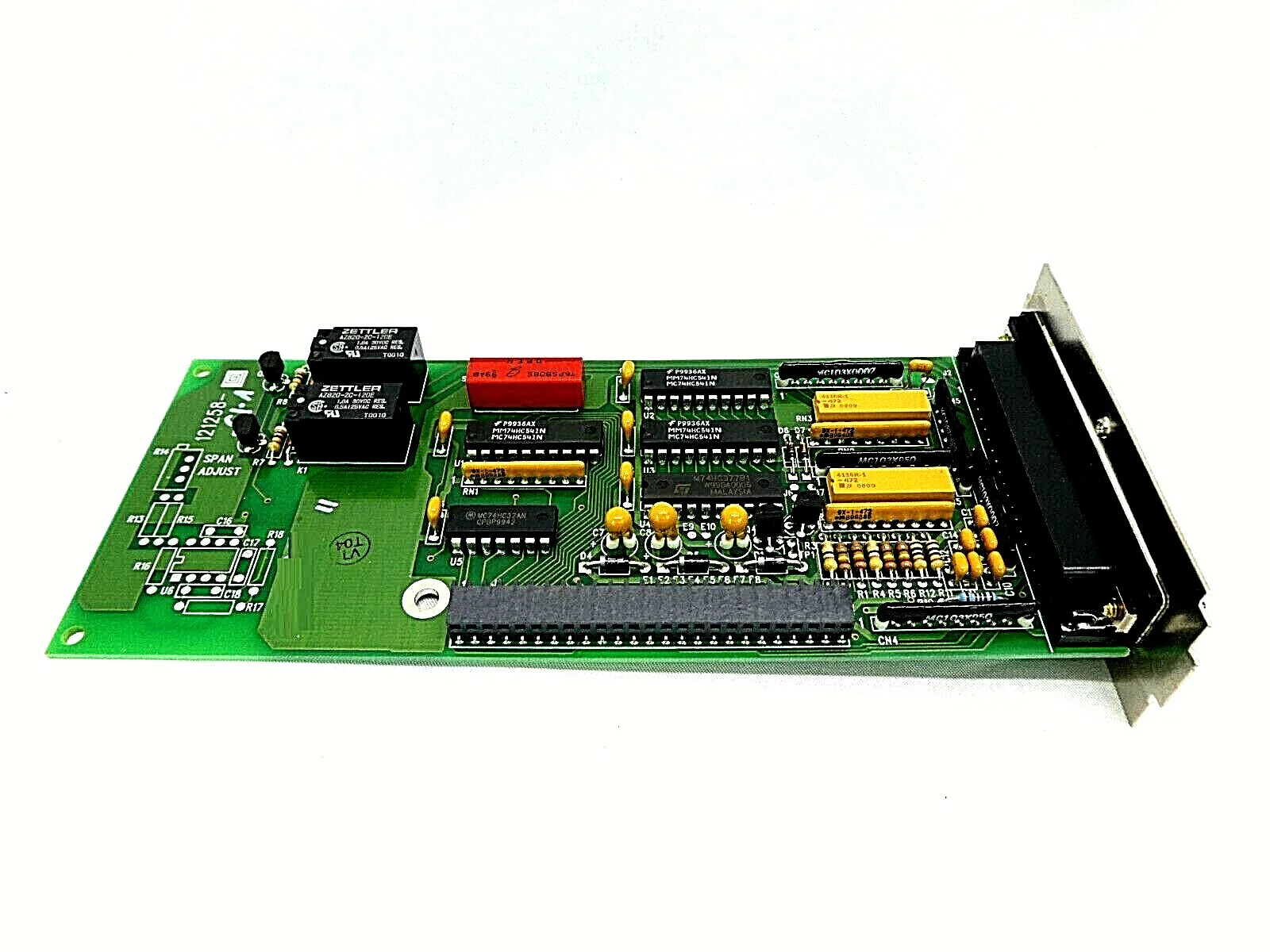 MKS Instruments 121258-G1-A  Pressure Controller I/O PCB Card 121257-A Working - Image 9