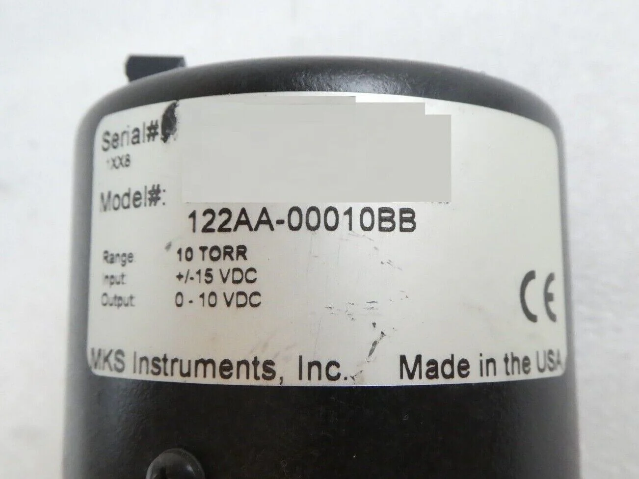 MKS Instruments 122AA-00010BB Baratron Pressure Transducer Tested Working - Image 9