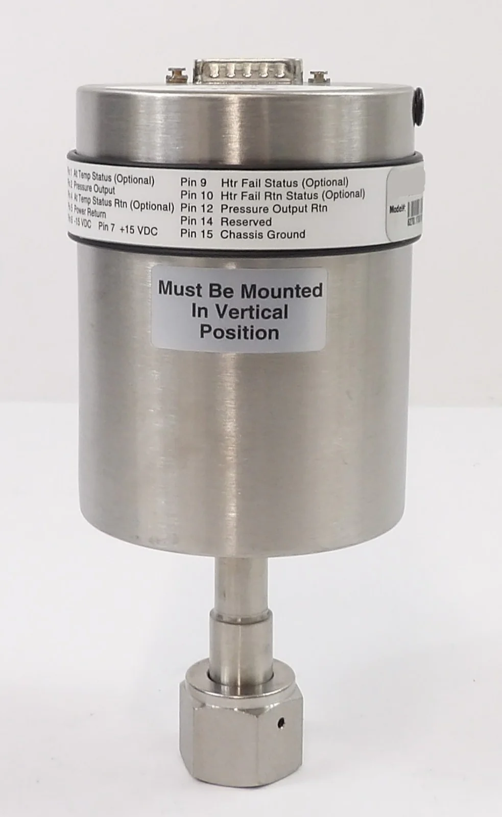 MKS Instruments 627D.1TBD1B Baratron Capacitance Manometer Working Surplus - Image 3