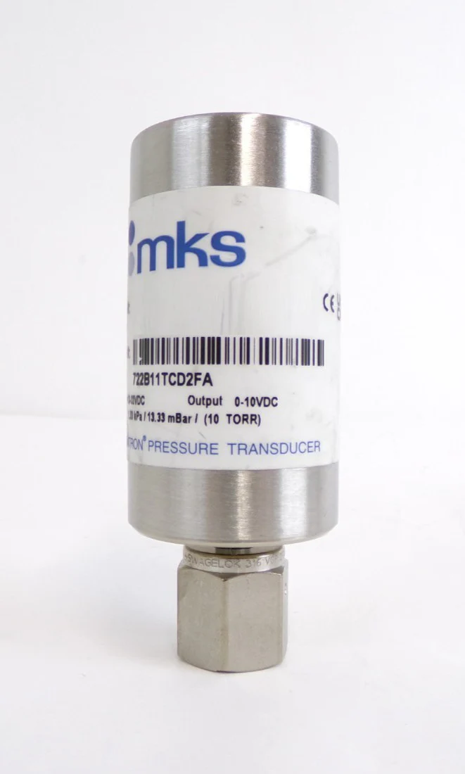 MKS Instruments 722B11TCD2FA Baratron Pressure Transducer 722B Lot of 3 Surplus - Image 2