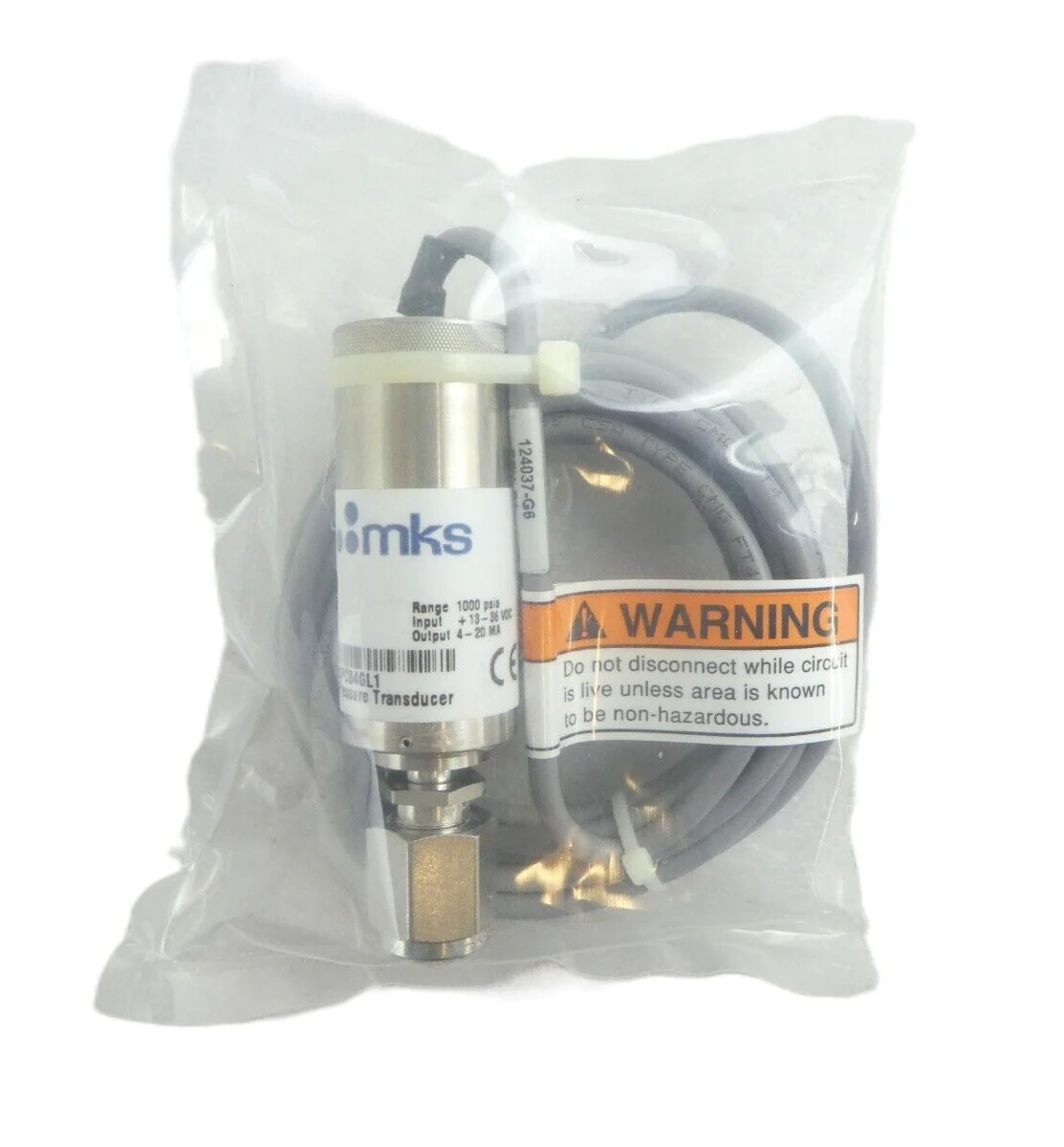 MKS Instruments 870B13PCB4GL1 Baratron Pressure Transducer Type 870B New Surplus