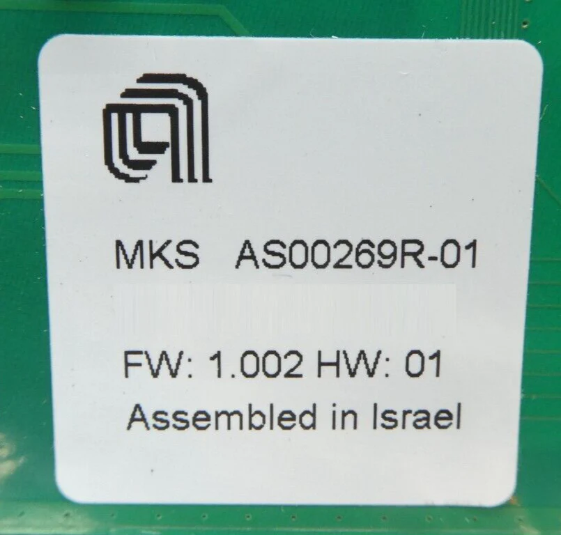 MKS Instruments AS00269R-01 HDPCVD Interlock PCB 0100-01396 Working Surplus - Image 11