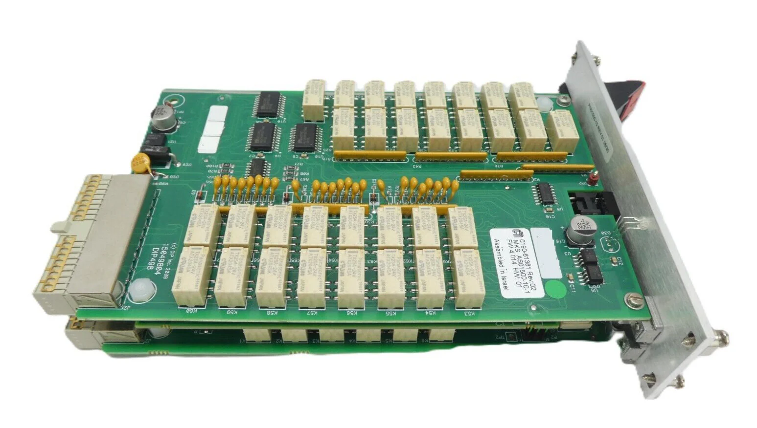 MKS Instruments AS01500-10-1 Interlock Module PCB CDN497 AMAT 0190-61381 Working - Image 10