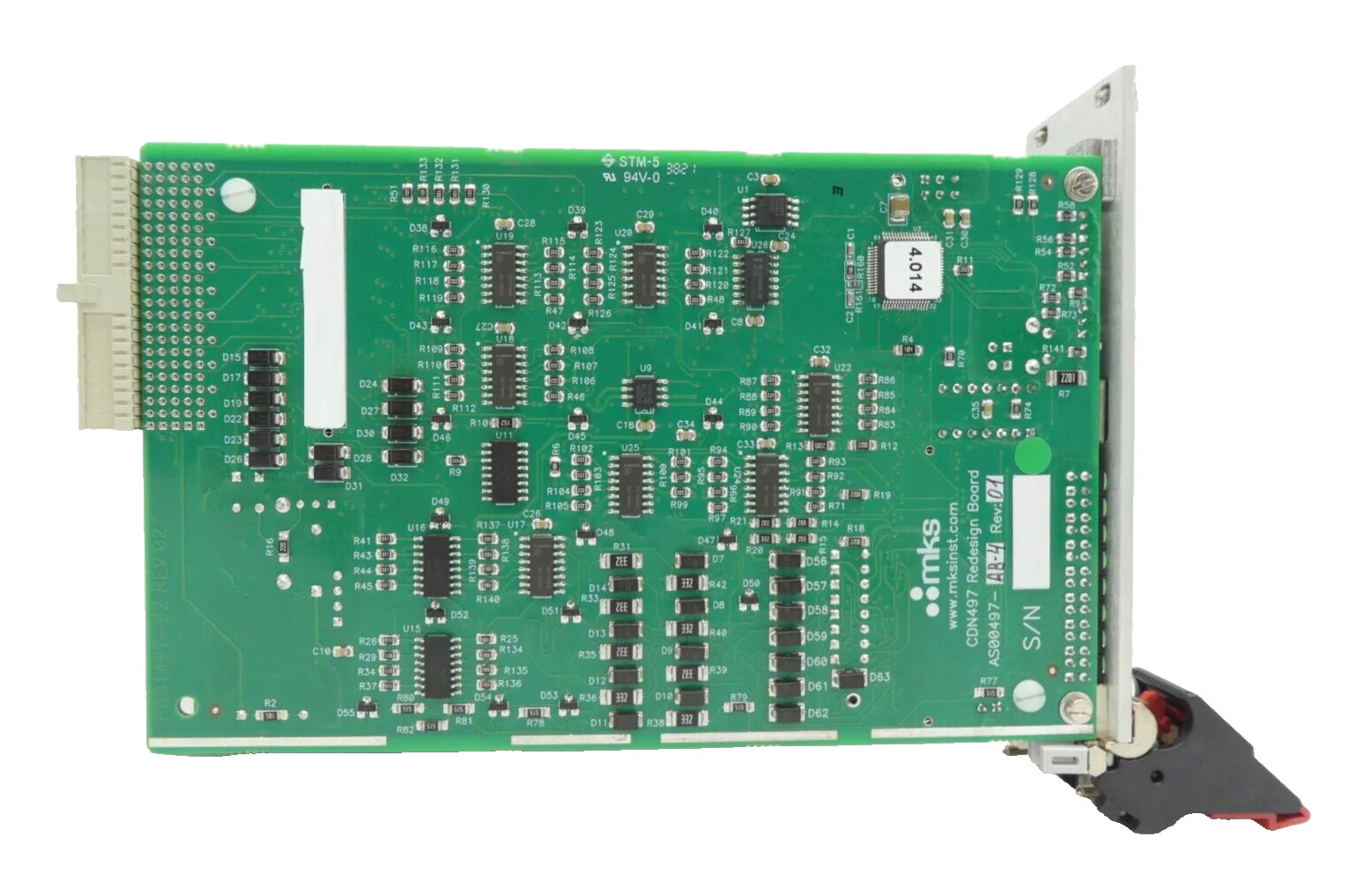 MKS Instruments AS02500-10-1 Interlock Module PCB CDN497 AMAT 0190-85559 Working - Image 3