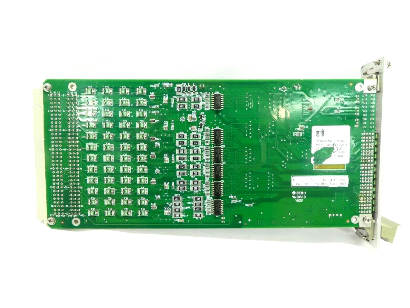 MKS Instruments AS01391-21-1 DeviceNet CDN391R PCB Card AMAT 0190-27707 Working - Image 2