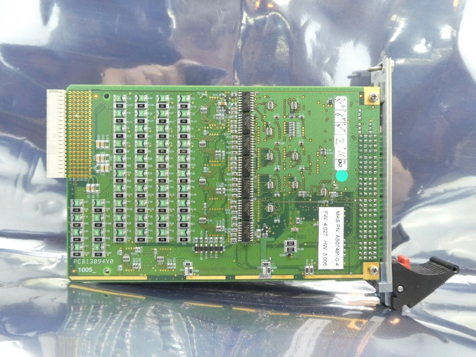 MKS Instruments AS01491-0-4 DeviceNet PCB Card CDN491R AMAT Working Surplus - Image 3