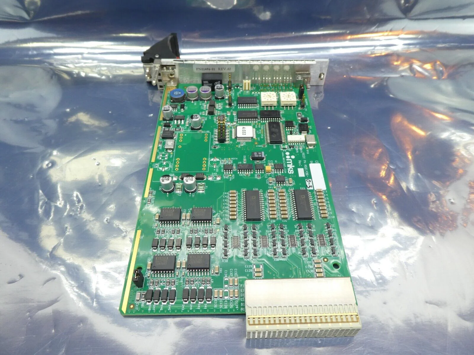 MKS Instruments AS01496-0-3 CDN496R PCB Card AMAT 0190-24283 Rev. 04 Working - Image 8