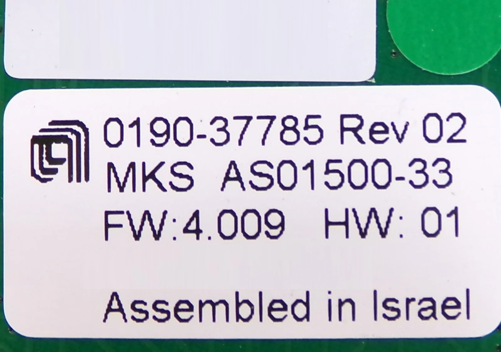 MKS Instruments AS01500-33 Etch Axiom Interlock Module PCB Card 0190-37785 - Image 15