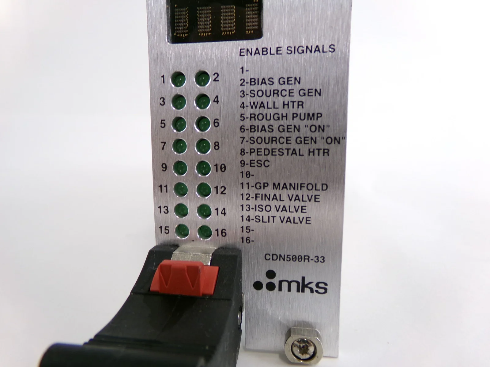MKS Instruments AS01500-33 Etch Axiom Interlock Module PCB Card 0190-37785 - Image 9