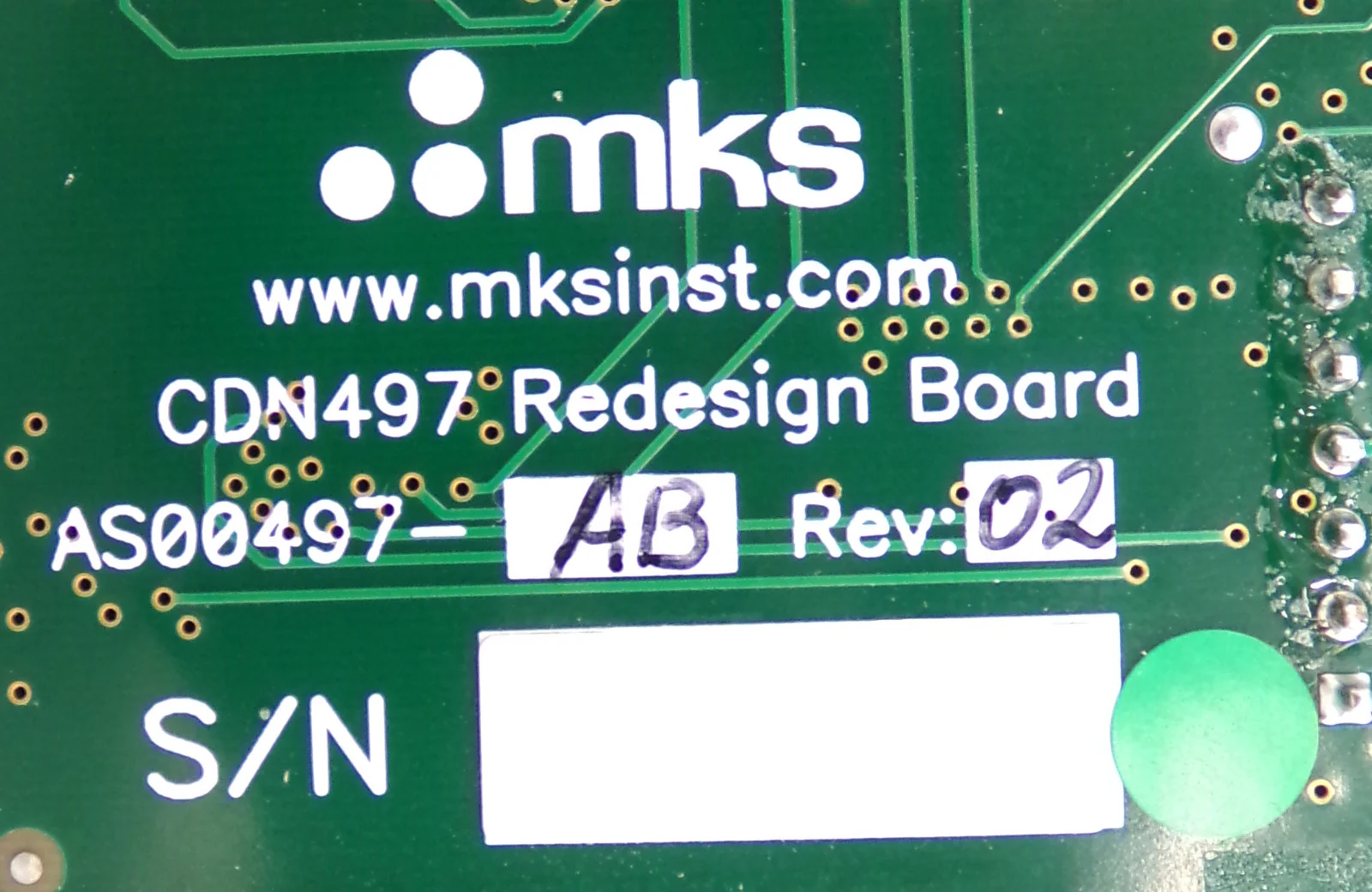 MKS Instruments AS01500-58 Interlock Module PCB CDN497 AMAT 0190-37798 Working - Image 8