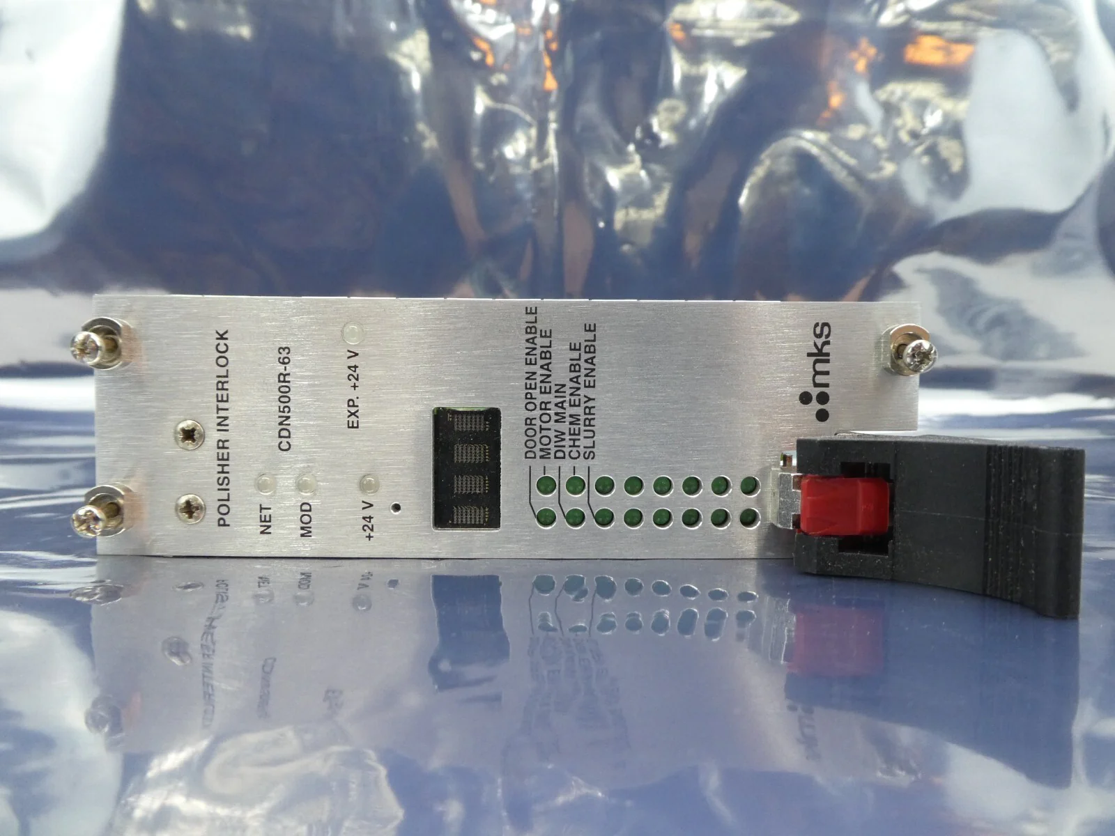 MKS Instruments AS01500-63 Interlock PCB Card CDN500R-63 AMAT 0090-05655 Working - Image 4