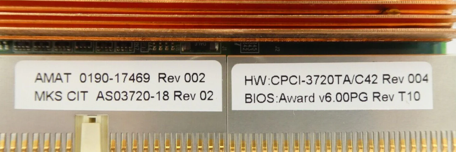 MKS Instruments AS03720-18 PW HD HS WD PCB Card cPCI-3720 AMAT 0190-17469 Spare - Image 12