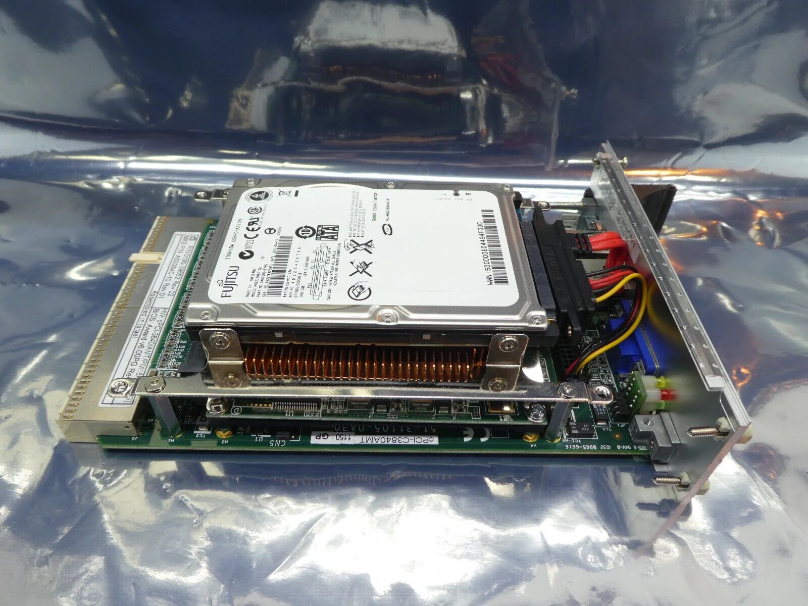 MKS Instruments AS03840-10 Single Board Computer SBC PCB Card AMAT 0190-39552 - Image 11