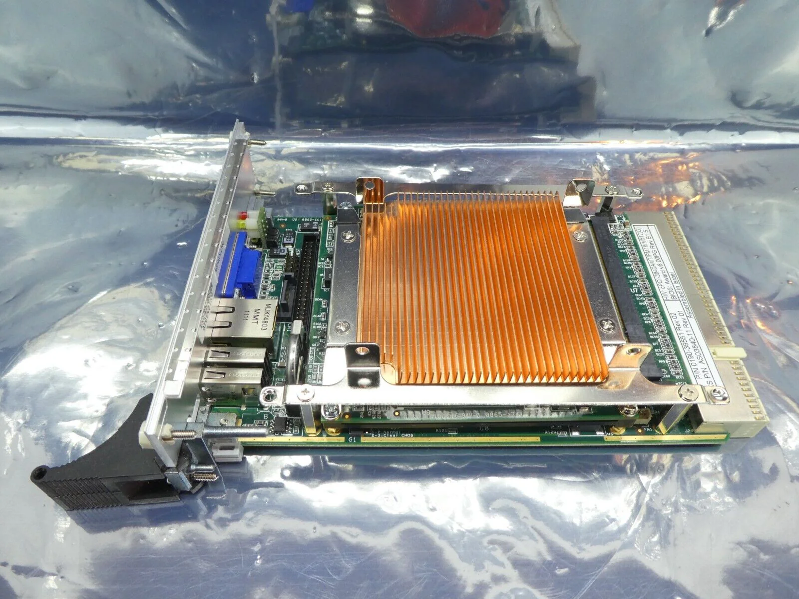 MKS Instruments AS03840-11 PCB Card CPCI-3840 AMAT 0190-39551 Working Surplus - Image 5