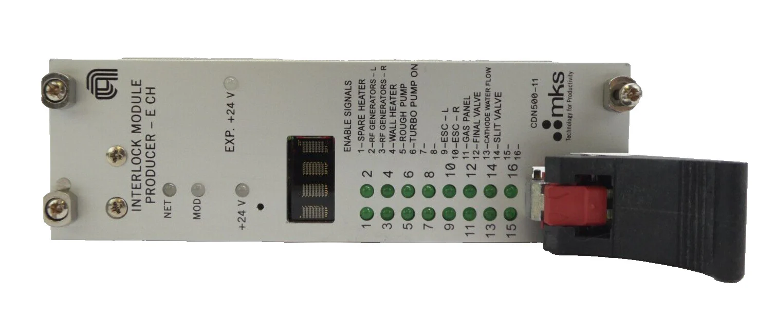 MKS Instruments CDN500-11 Interlock Module PCB Card AMAT 0190-08961 Working - Image 3