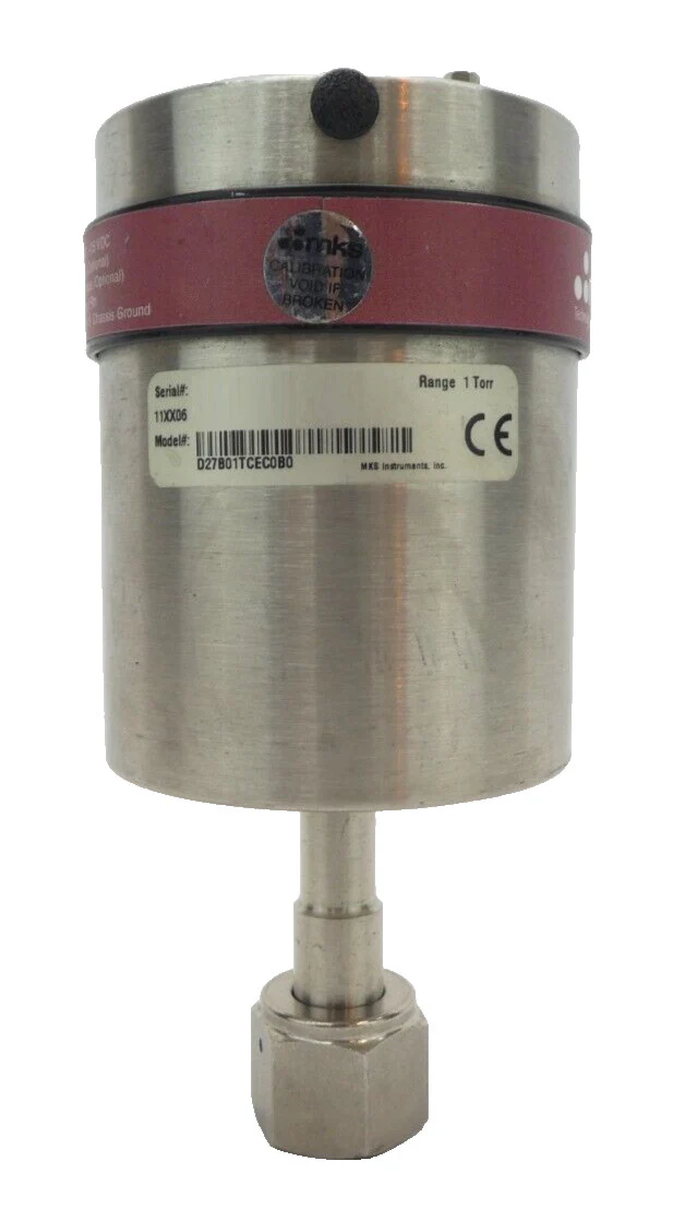 MKS Instruments D27B01TCEC0B0 Baratron Dual Range Manometer Tested Working - Image 4