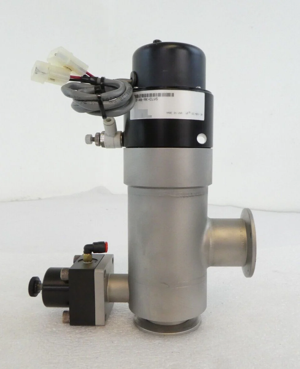 MKS Instruments LP2-40-AK-CLVS Vacuum Right Angle Pneumatic Valve Working - Image 2