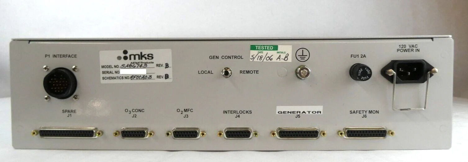 MKS Instruments SA86743 Ozone Monitor Module System ASTeX Working Surplus - Image 3