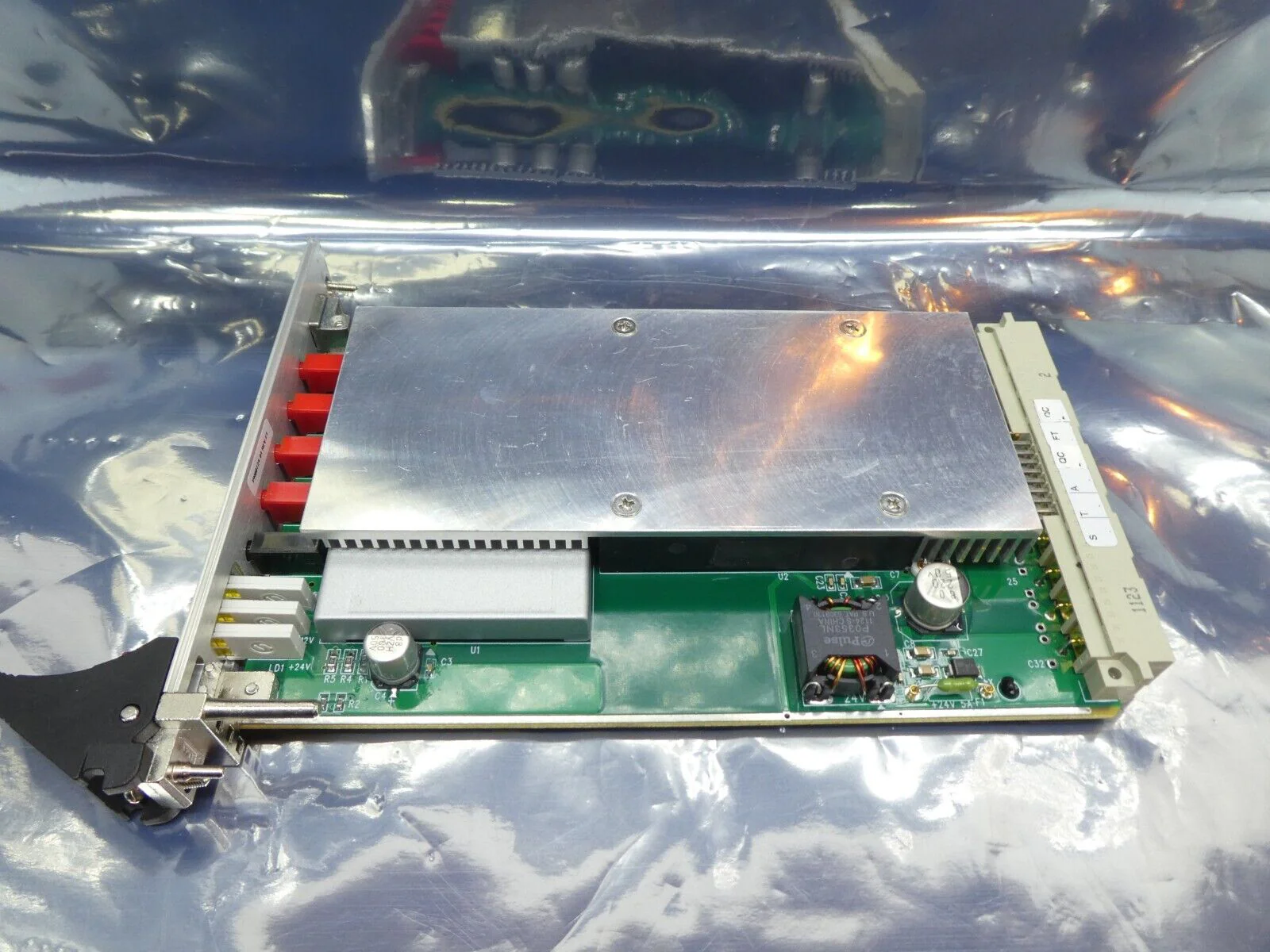 TeNTA PWRS-0721 cPCI Power Board PCB Card MKS AS00721-06 AMAT 0190-28493 Working - Image 6