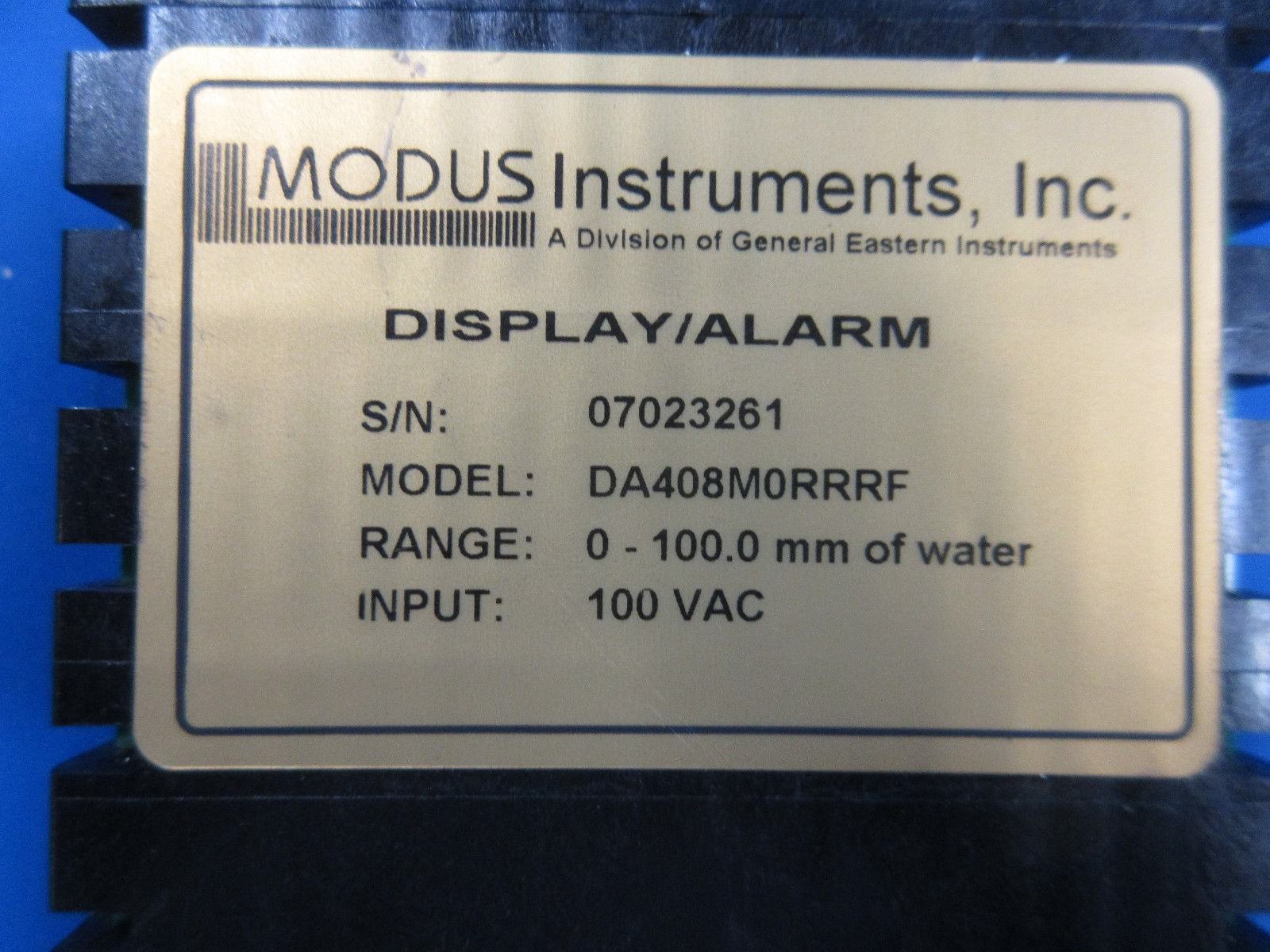 Modus DA406M0RRRF0 DA409M0RRRF DA408M0RRRF Display/Alarm Lot of 6 Used Working - Image 4