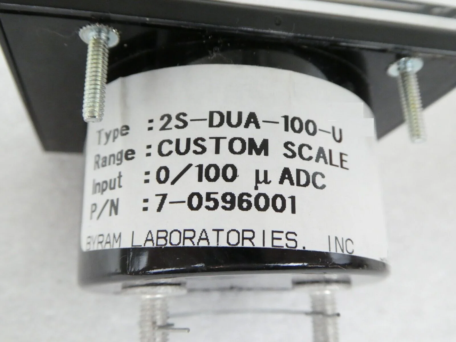 Modutec 7-0596001 Analog Ammeter 2S-DUA-100-U Byram Varian F0596001 Lot of 4 New - Image 9