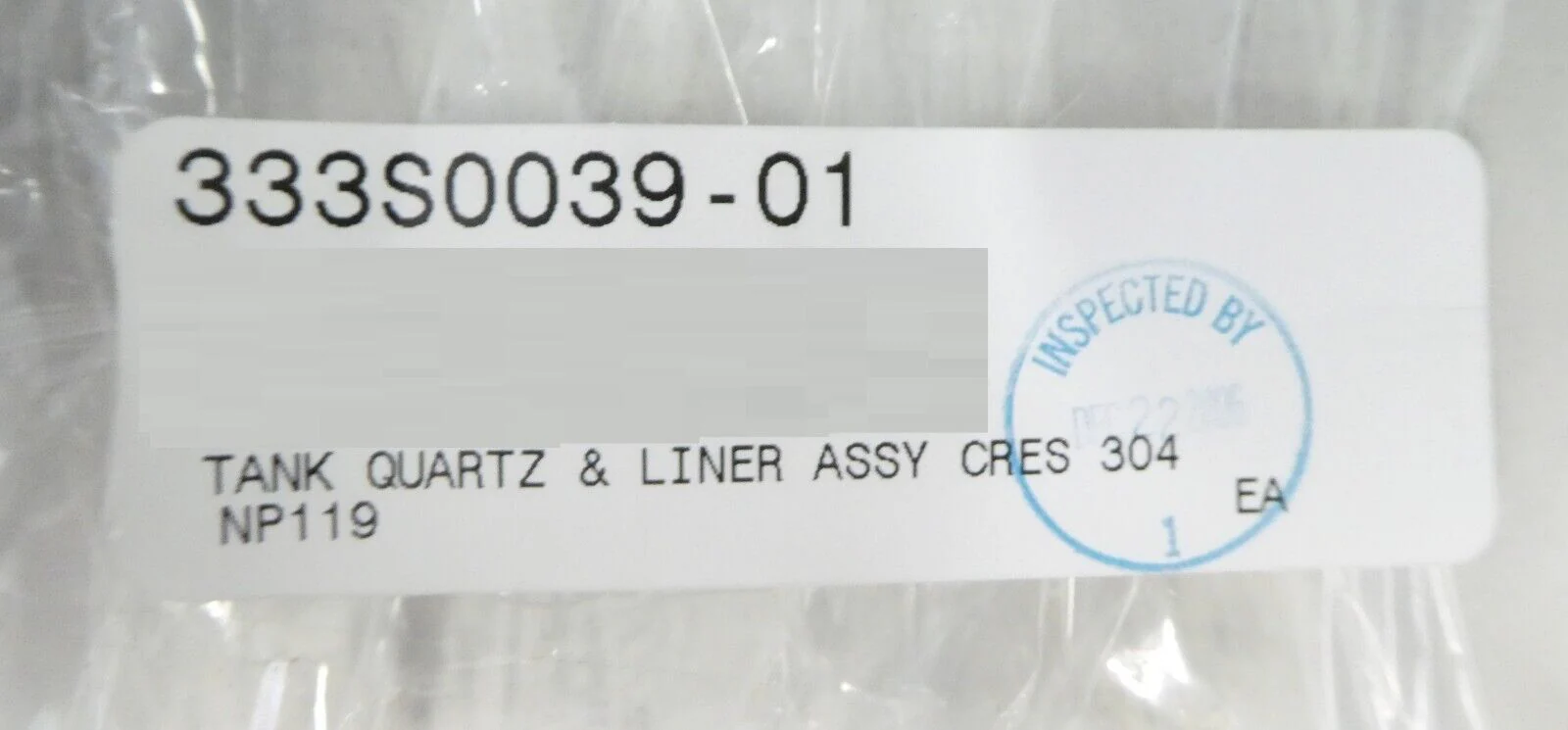 Modutek 333S0039-01 11 Inch Quartz Tank & Liner Quartz Crucible Semitool New - Image 8