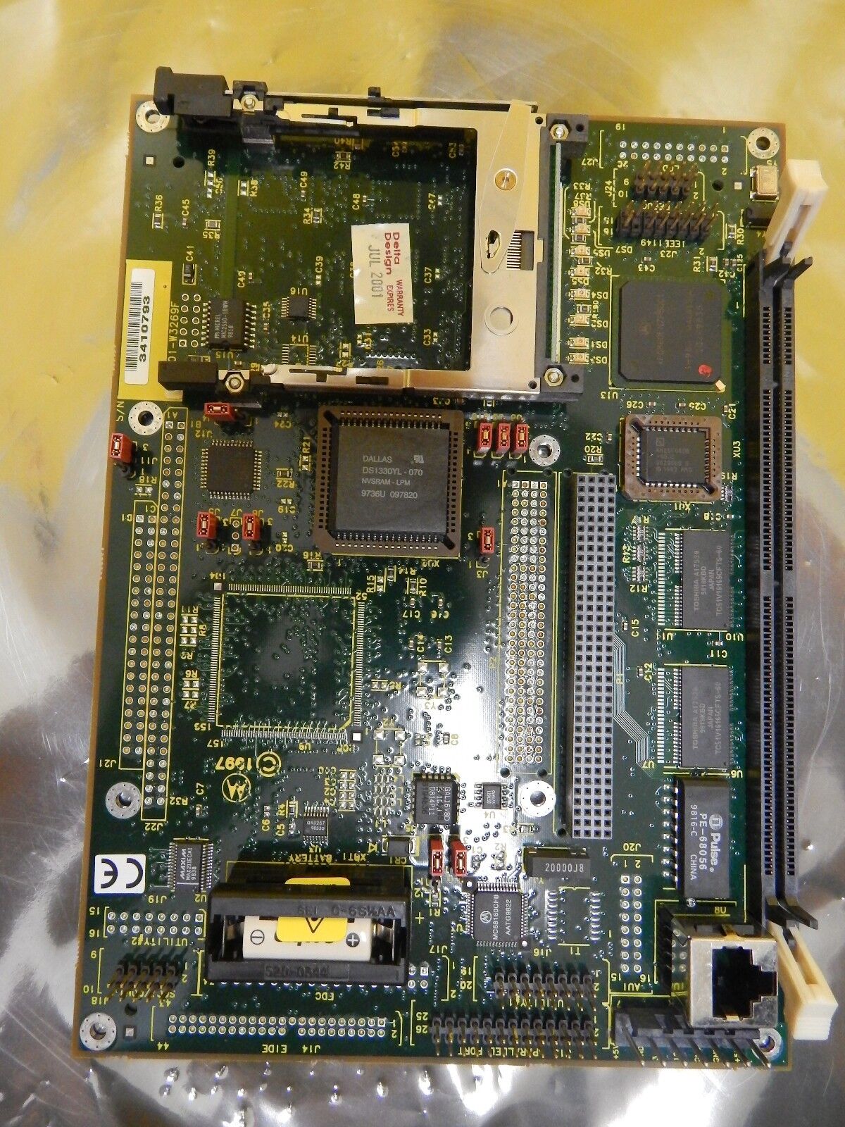Motorola 01-W3269F SBC Single Board Computer PCB Rev. 01F 84-W8269F01C Used - Image 3
