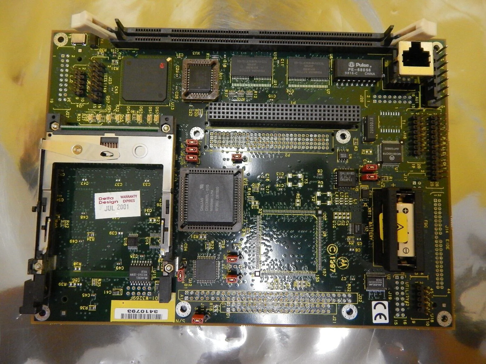 Motorola 01-W3269F SBC Single Board Computer PCB Rev. 01F 84-W8269F01C Used - Image 4